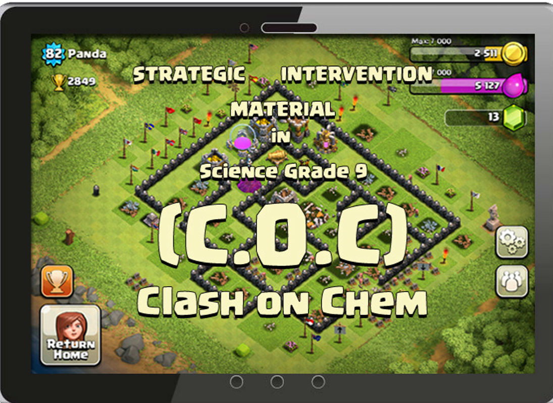 Clash on Chem Snippet